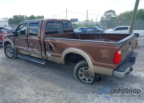2012 Ford F-250 Lariat из США, поврежденный, VIN 1FT7W2BT1CEC80003